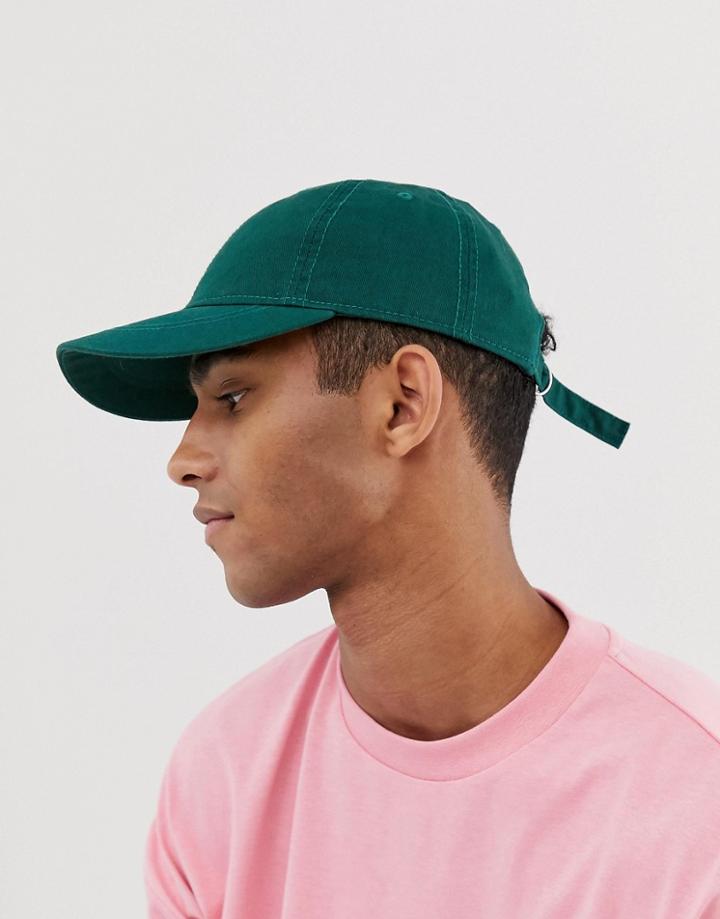 Weekday Cusp Cap In Green - Gray