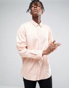 Another Influence Oversize Viscose Shirt - Pink