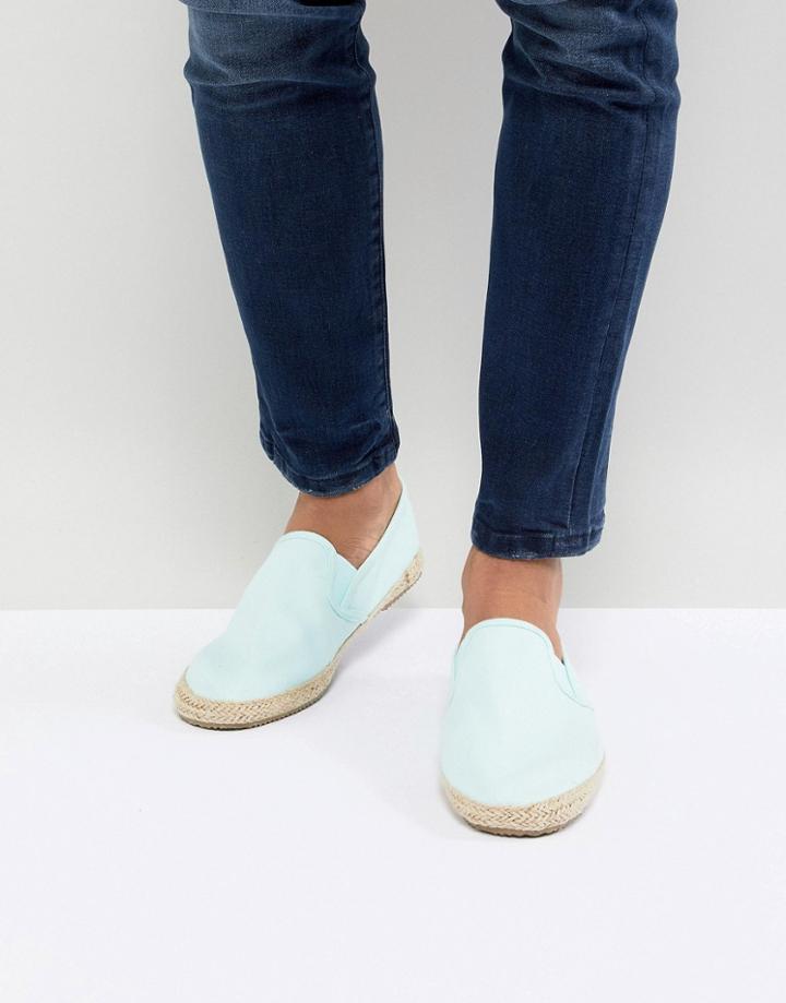 Brave Soul Espadrilles In Green - Green