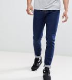 Asos Design Tall Skinny Jeans In Indigo - Blue