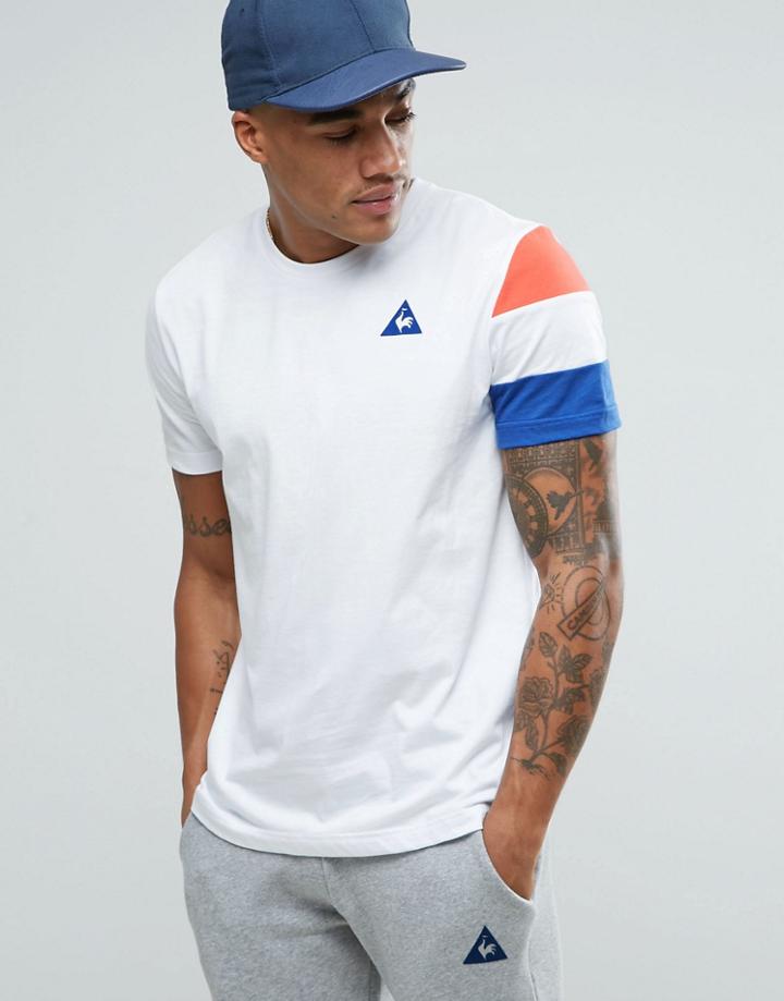 Le Coq Sportif Tricolore T-shirt In White 1710456 - White