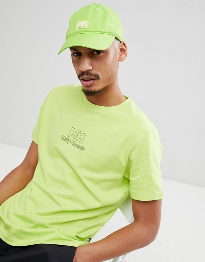 Sweet Sktbs X Helly Hansen Cap In Neon Yellow - Yellow