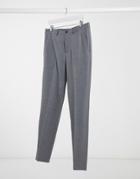 Jack & Jones Premium Slim Fit Suit Pants In Light Gray-grey