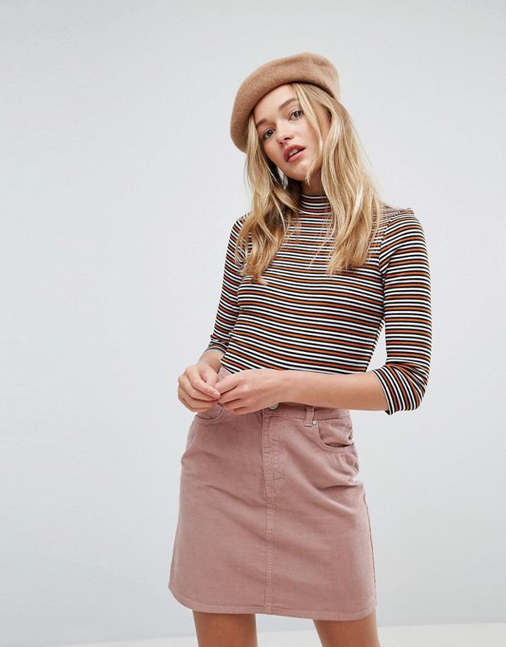 Asos Wool Beret - Brown