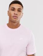 Nike Club T-shirt In Pink