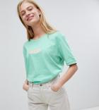 Puma Exclusive Oversized Organic Cotton Boxy Badge T-shirt - Green