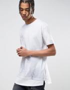 Bershka Layered T-shirt In Tie Dye Print - Multi