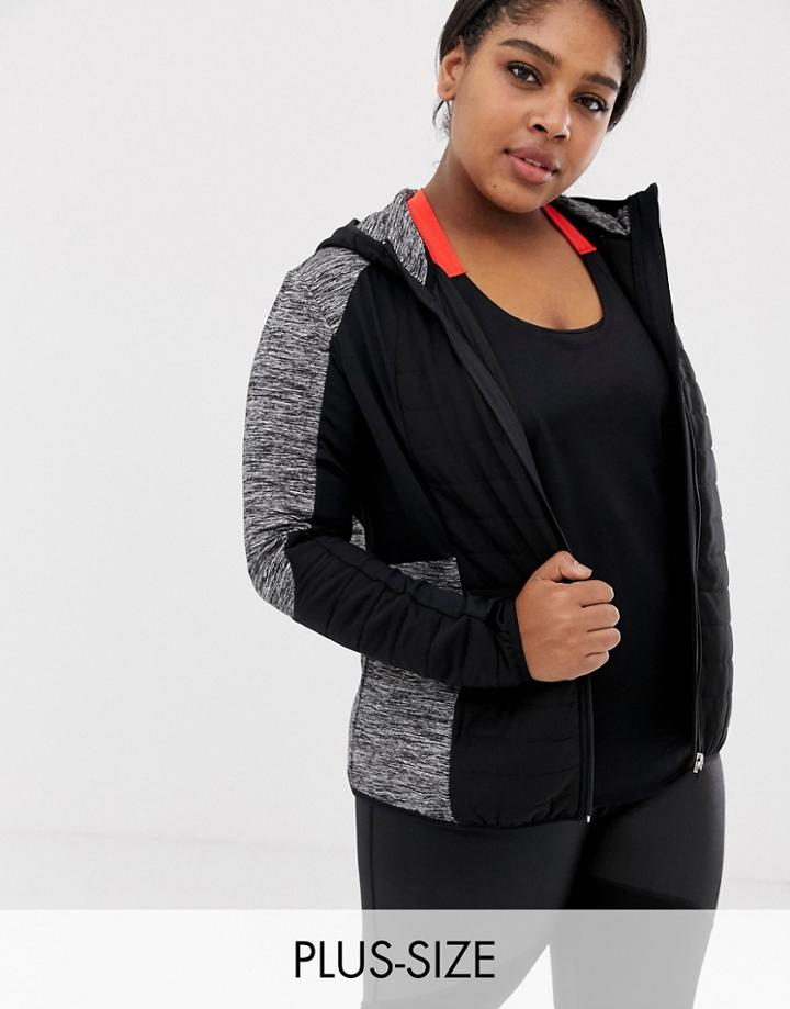 Only Play Curvy Jacket - Black