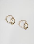 Pieces Twirl Earrings - Gold