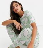 Asos Design Tall Cloud Tee & Legging Pyjama Set