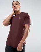 Religion T-shirt With Drop Shoulder - Red