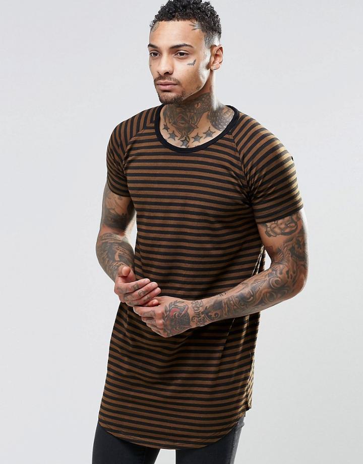 Other Uk Longline T-shirt - Khaki