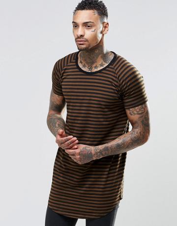Other Uk Longline T-shirt - Khaki