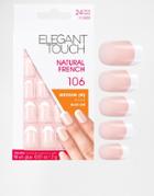 Elegant Touch Natural French Oval Nail - French Oval