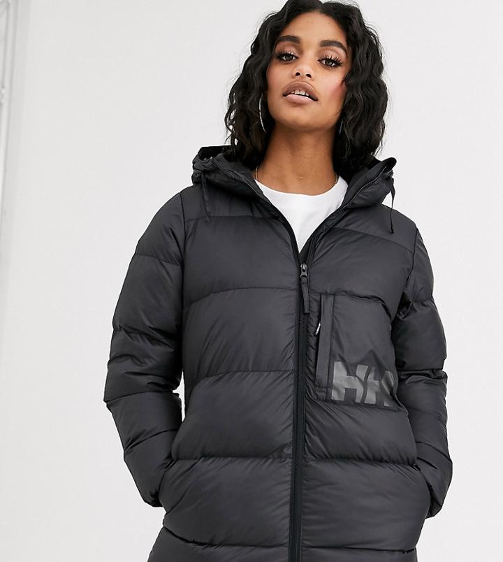 Helly Hansen P & C Puffer Parka In Black