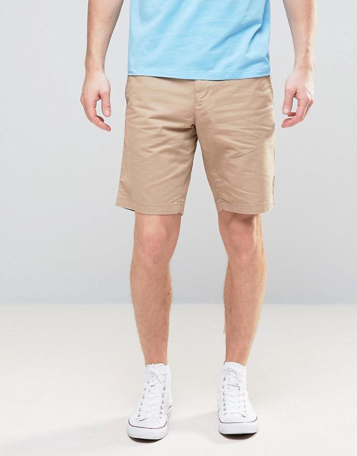 Tommy Hilfiger Cargo Shorts In Tan - Beige