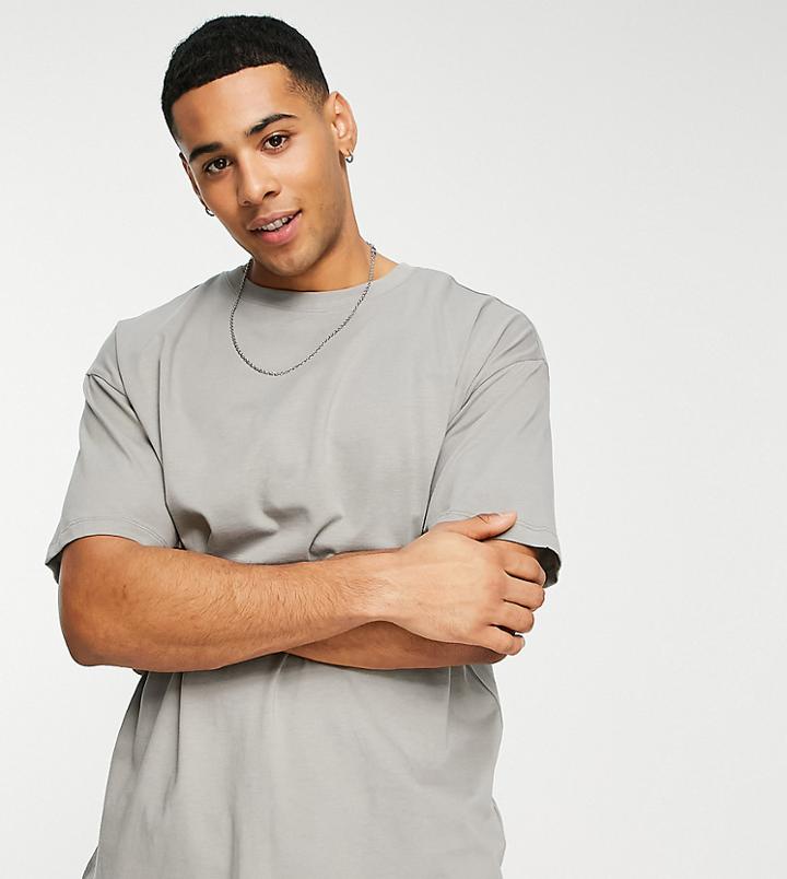 New Look Oversized T-shirt In Light Khaki-green