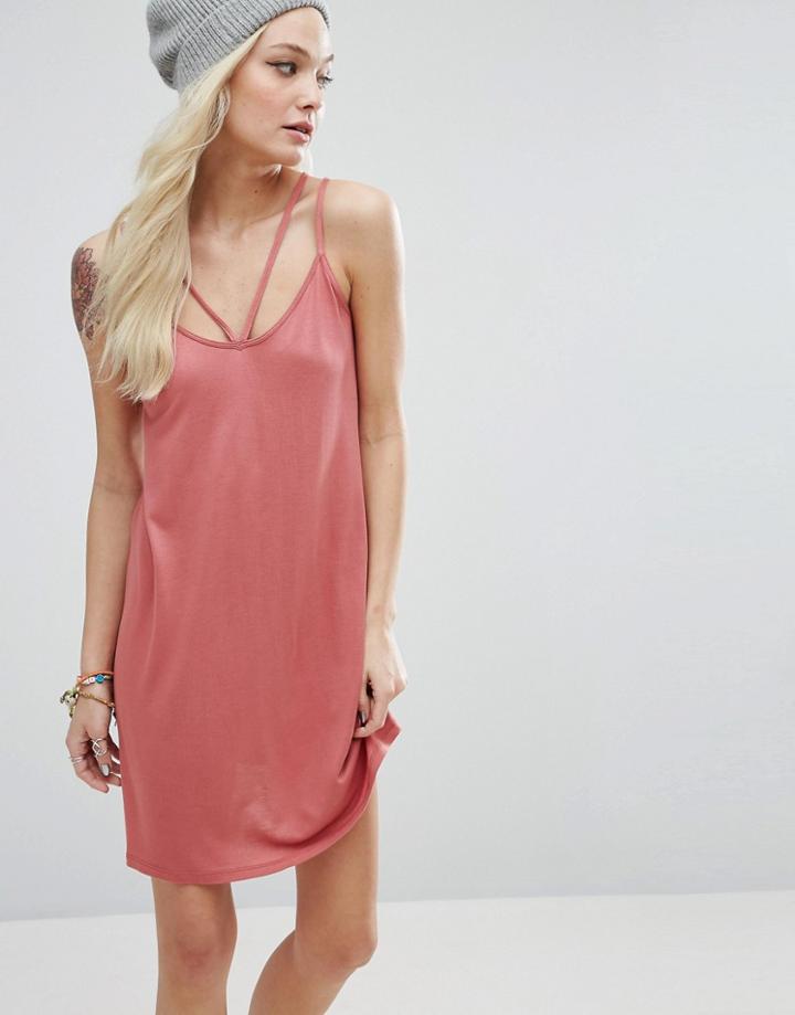Asos Ultimate Strappy Cami Dress - Red