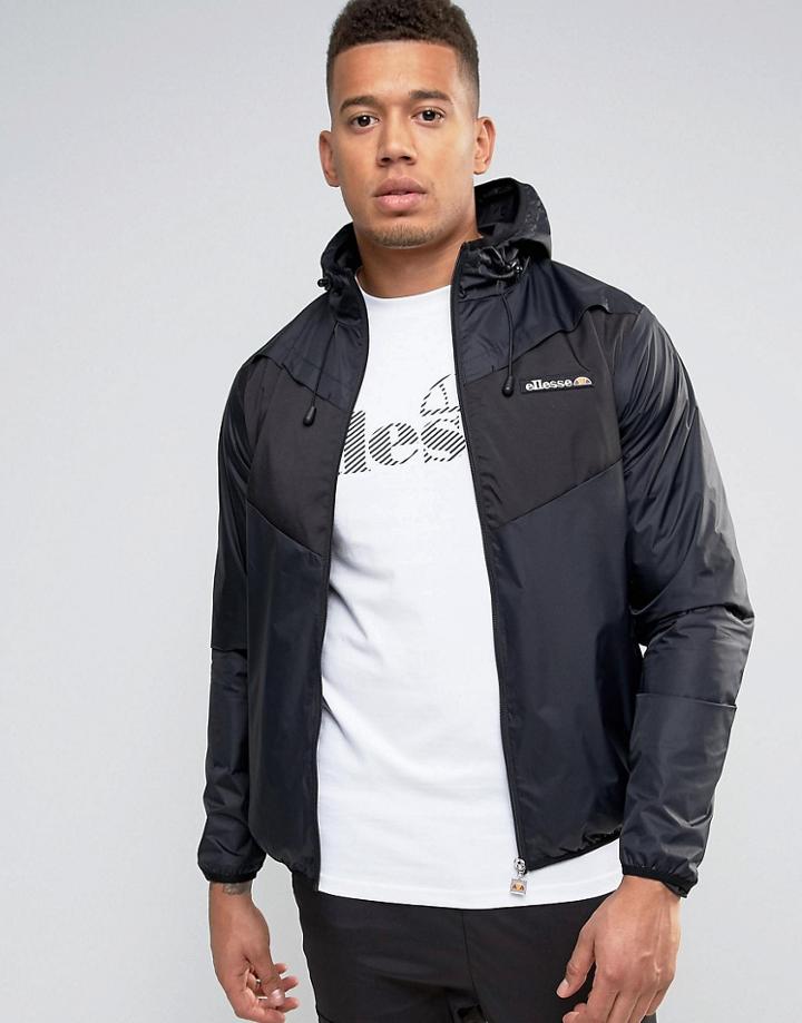 Ellesse Lightweight Jacket With Panelling - Black
