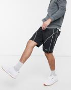 Reebok Training Seam Detail Shorts In Black