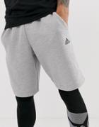 Adidas Athletics Id Shorts In Gray - Gray