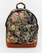 Mi-pac Rose Black Backpack - Black