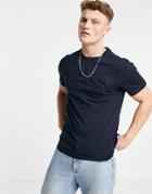 Boss Tlogo 21 T-shirt In Navy