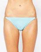Vince Camuto Bikini Bottom With Chain Detail - Blue Sky 404