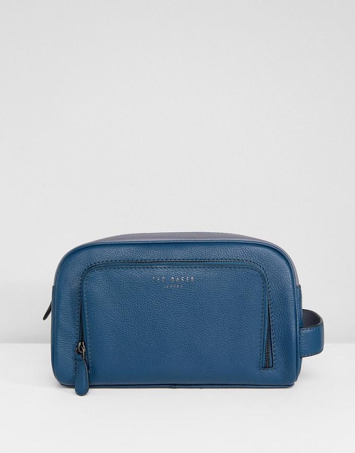 Ted Baker Dodger Toiletry Bag - Blue