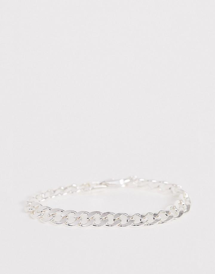 Chained & Able Chain Bracelet In Silver - Silver