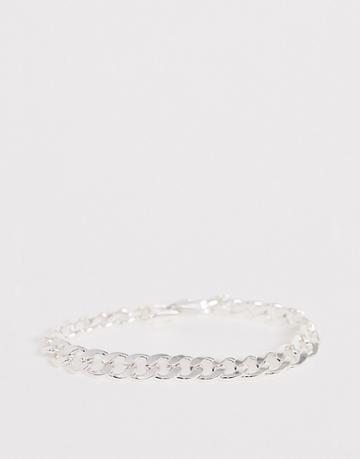 Chained & Able Chain Bracelet In Silver - Silver