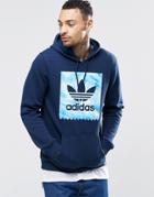 Adidas Originals Camo Bb Hoodie Ay8896 - Blue