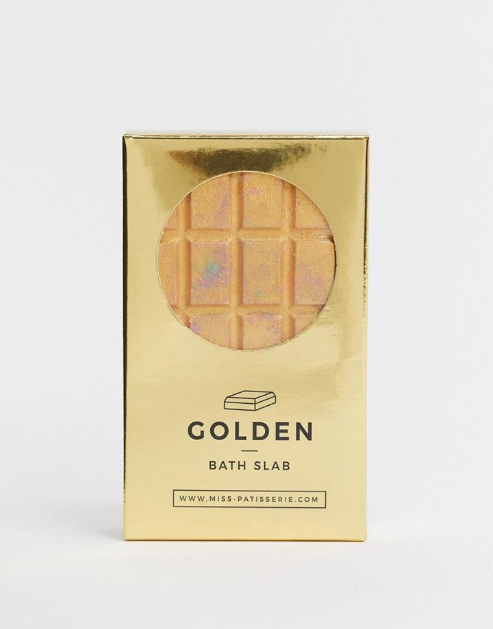 Miss Patisserie Golden Bath Slab-no Color