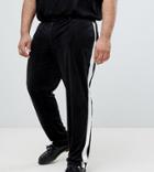 Asos Design Plus Skinny Tuxedo Suit Pants In Black - Black