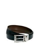 Ted Baker Reversible Smart Leather Belt - Black