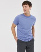 Brave Soul Organic Cotton T-shirt In Blue-navy