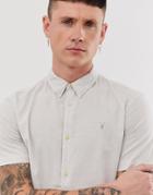 Allsaints Linen Mix Shirt - Beige