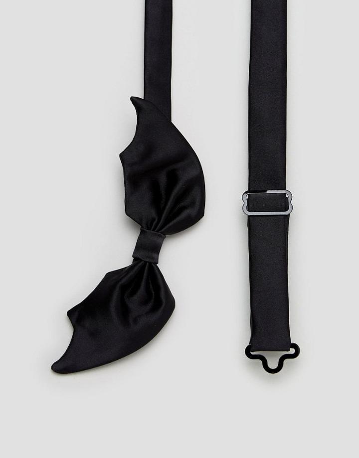 Asos Halloween Bat Bow Tie - White