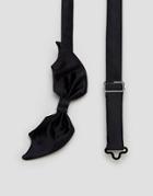 Asos Halloween Bat Bow Tie - White