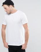 Brave Soul Crew Neck T-shirt - White
