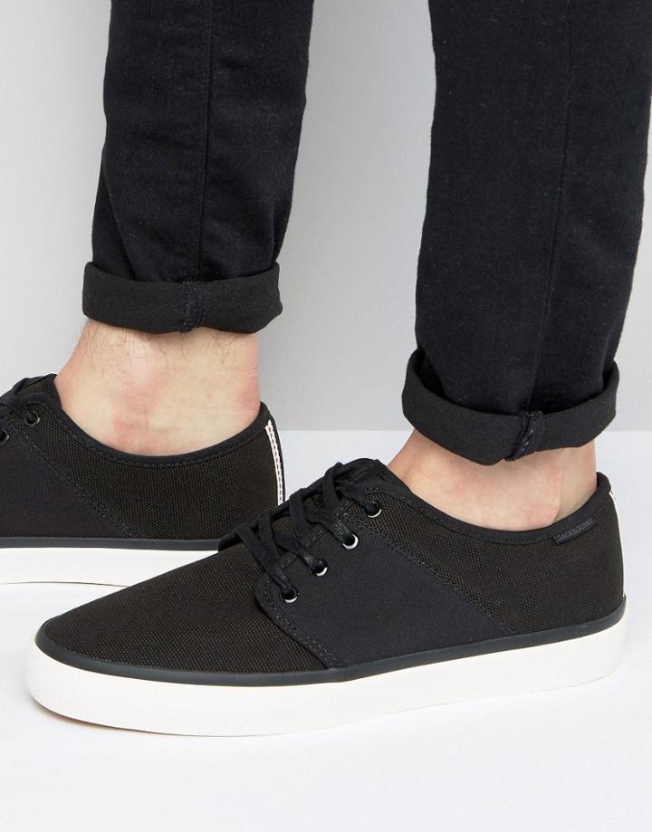 Jack & Jones Turbo Canvas Sneakers - Black