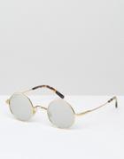 Dolce & Gabbana Round Sunglasses - Gold