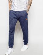 Ellesse Joggers With Logo Taping - Blue Slab Marl