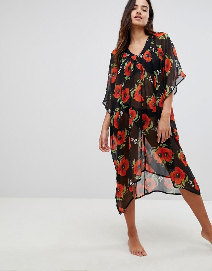 Y.a.s Floral Printed Kimono - Multi
