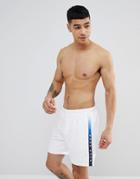 Boss Seabream Swim Shorts In White - White