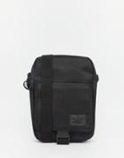 Asos Flight Bag In Nylon With Patch - Black