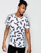 Wasted Youth Oversized Memphis T-shirt - White