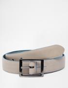 Ted Baker Reversible Leather Belt - Gray