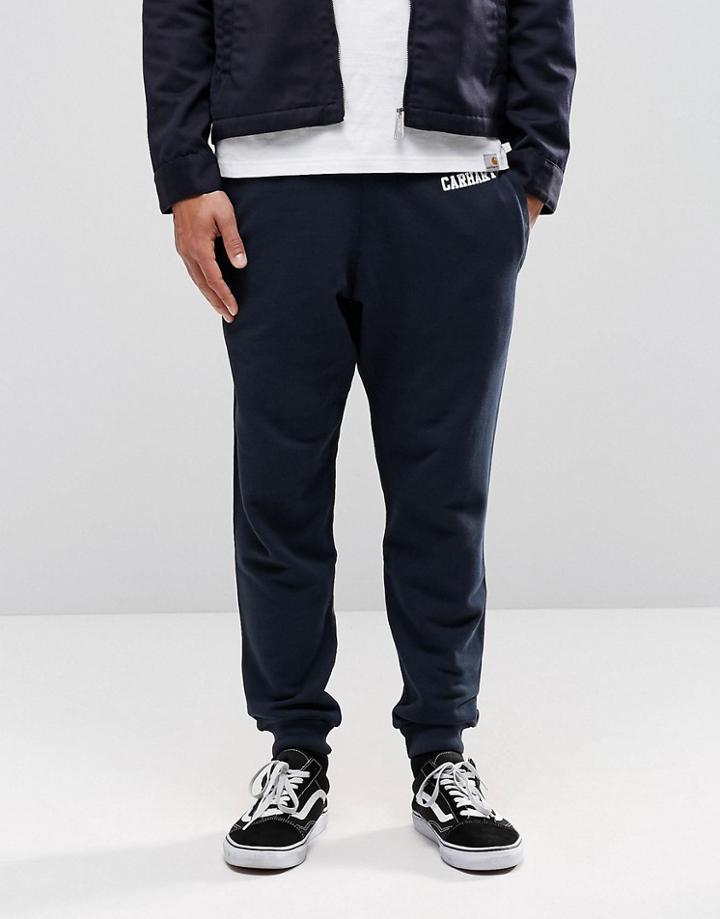 Carhartt Wip College Joggers - Navy