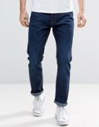 Threadbare Riley Skinny Fit Mid Wash Jeans - Blue
